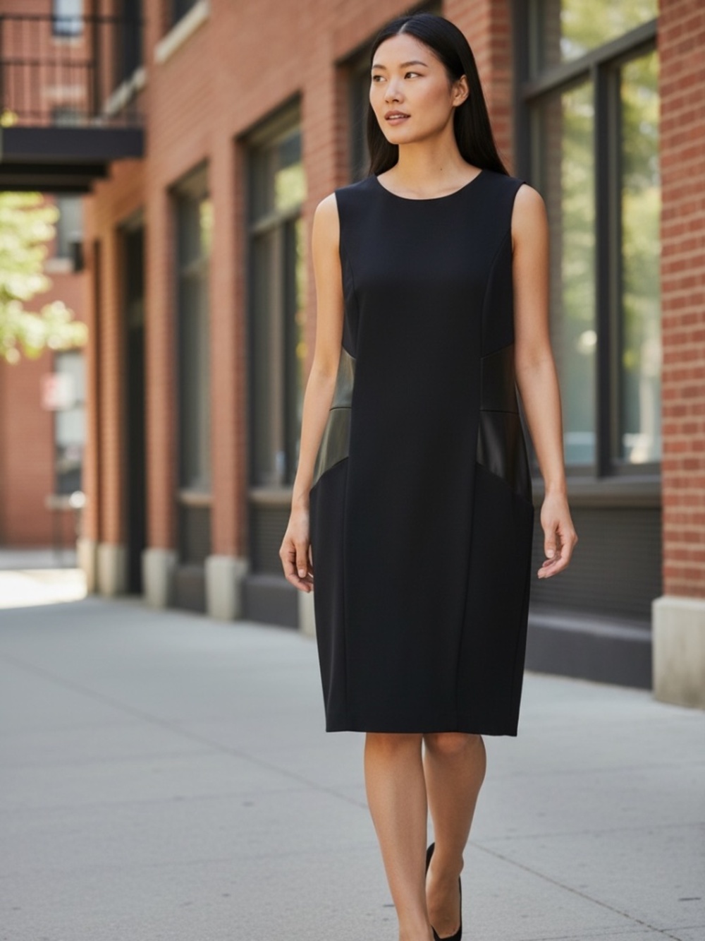 Calvin Klein Black Sheath